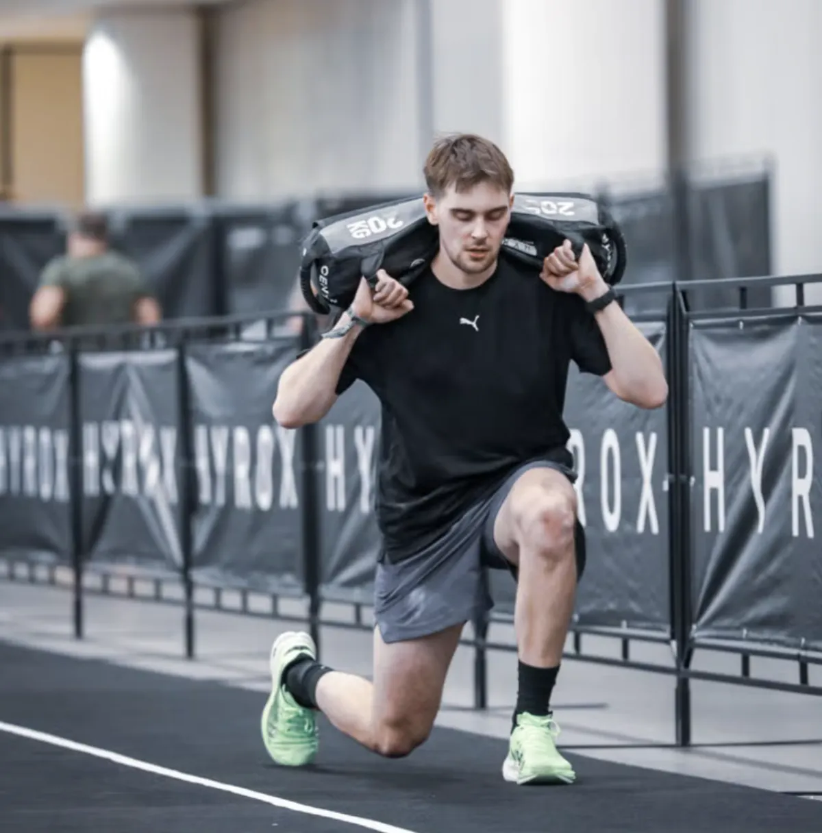 How to Perform Sandbag Lunges