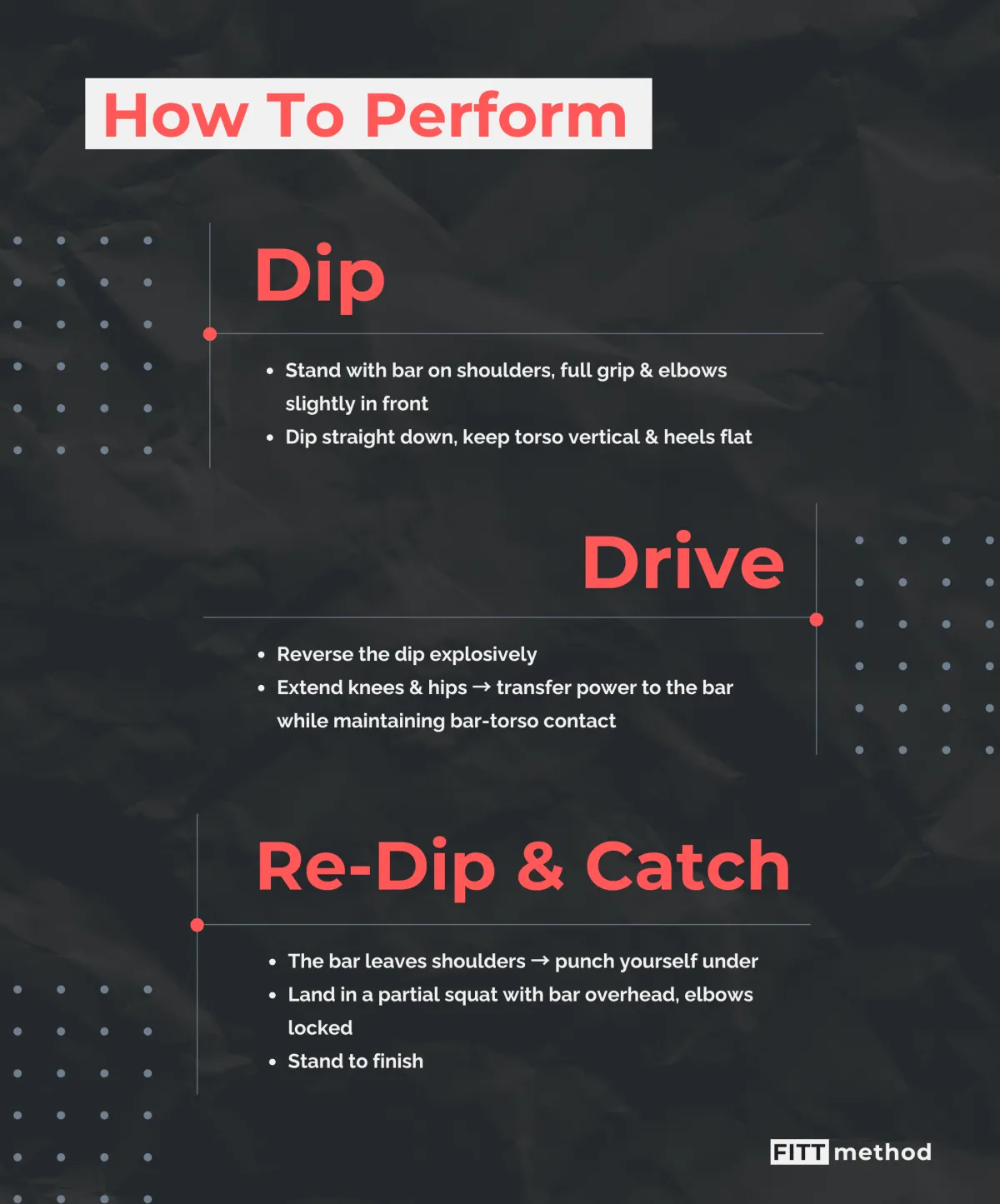 Image showing how to perform a push jerk